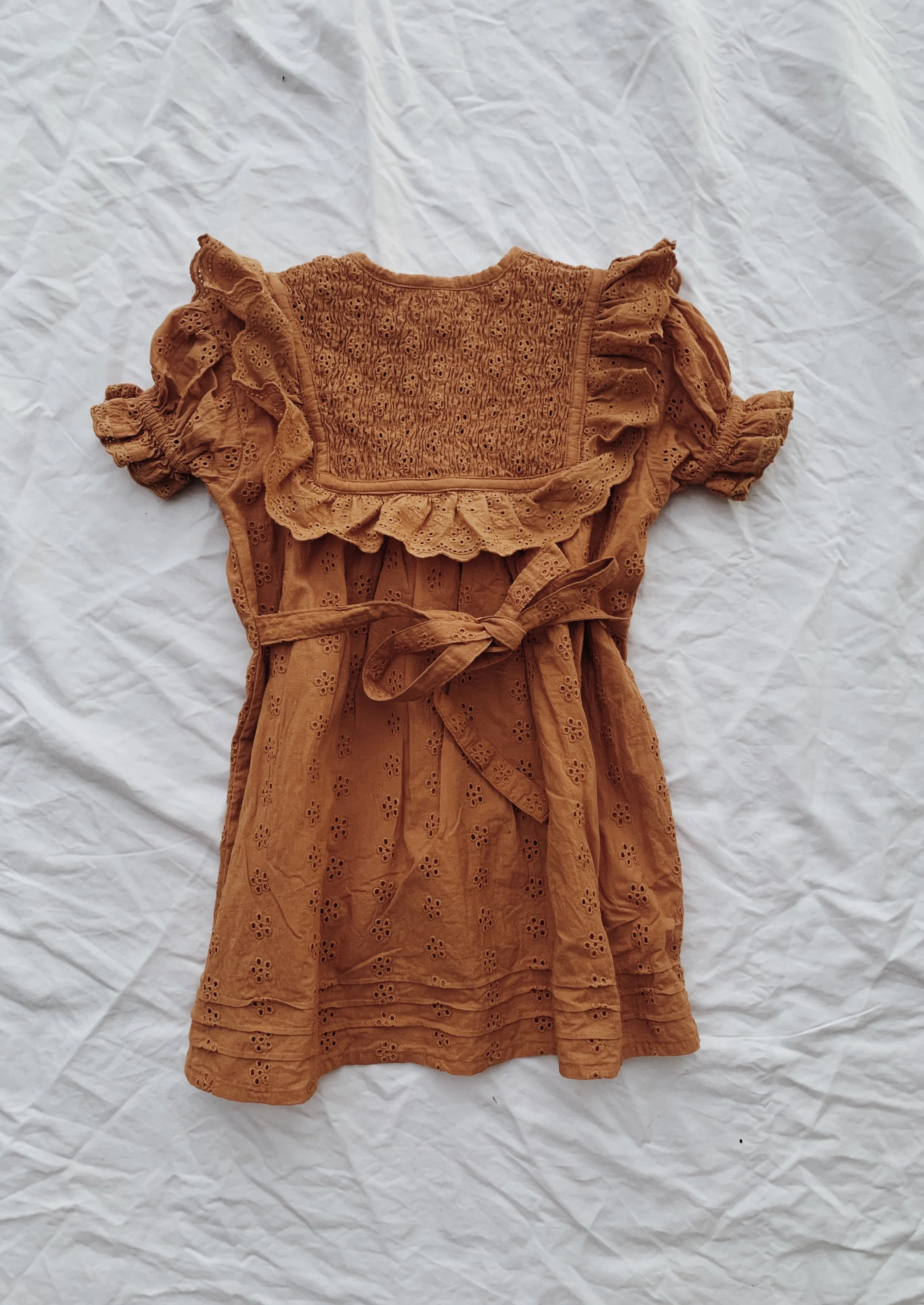 100% RECYCLED COTTON - ANNABELLE GIRL'S COPPER