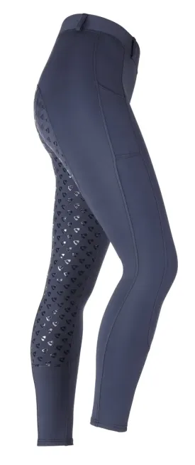 Albany Young Rider Riding Tights Navy