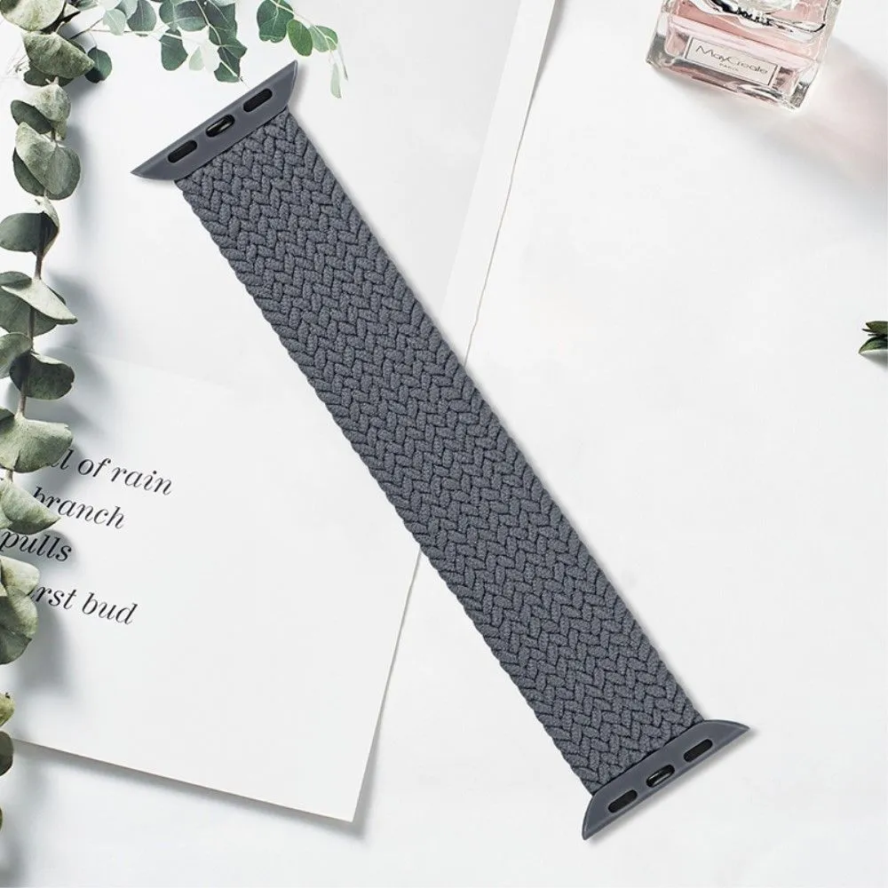 Apple Watch (45mm) elastic watch strap - Space Grey / Size: S