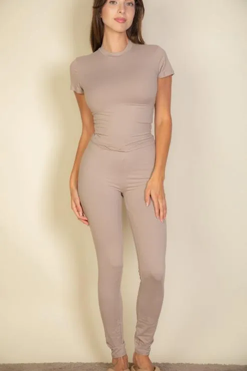 Basic Solid Leggings (capella)