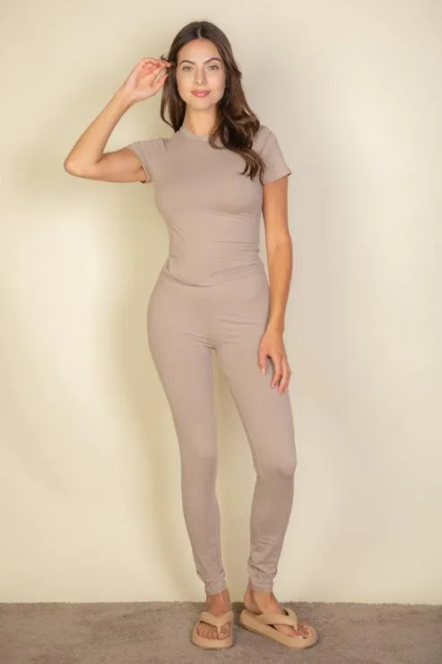 Basic Solid Leggings (capella)