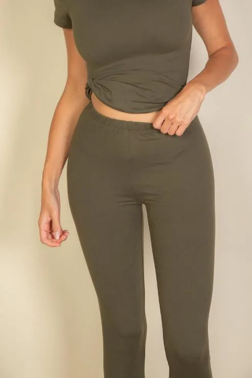 Basic Solid Leggings (capella)