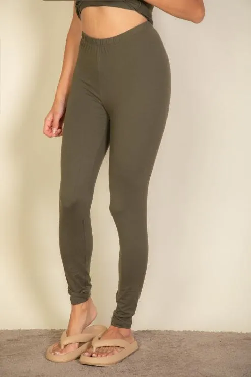 Basic Solid Leggings (capella)