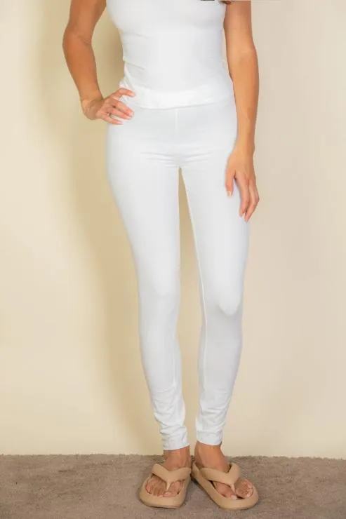 Basic Solid Leggings (capella)