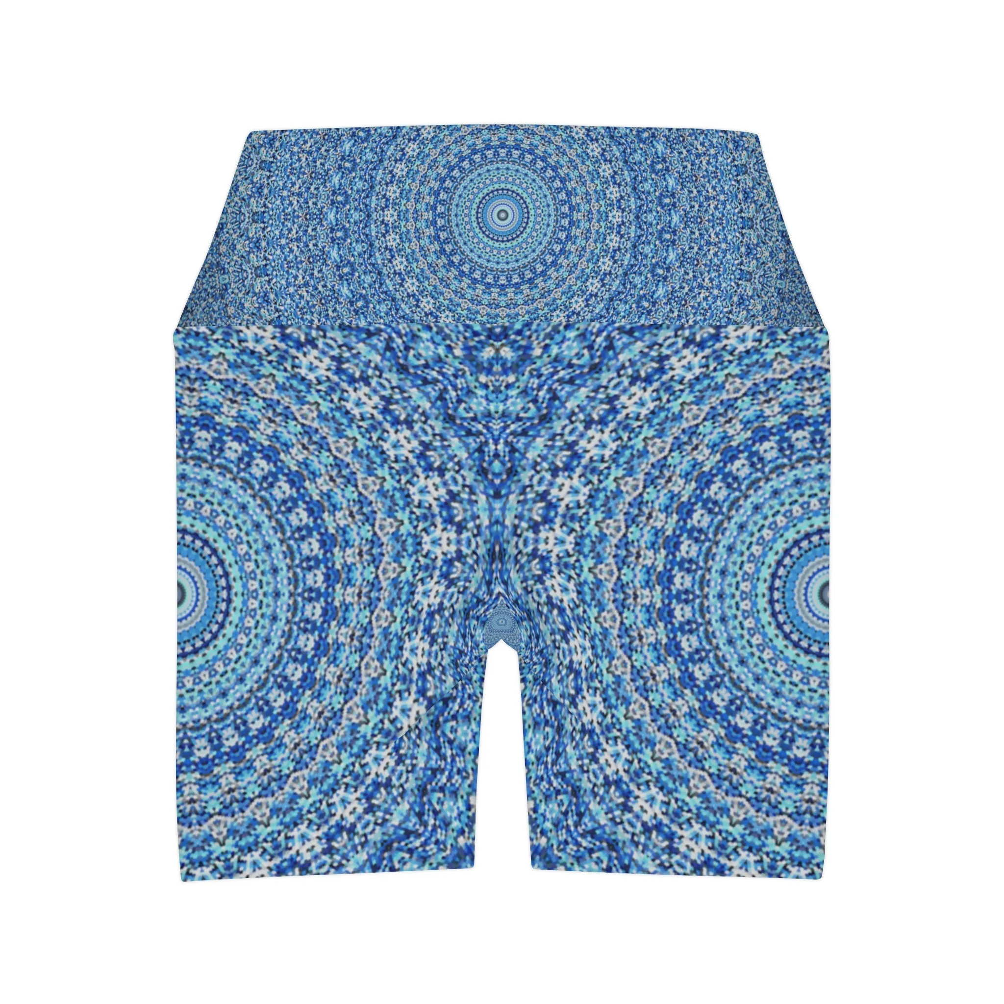 Blue Mandala - Inovax High Waisted Yoga Leggings