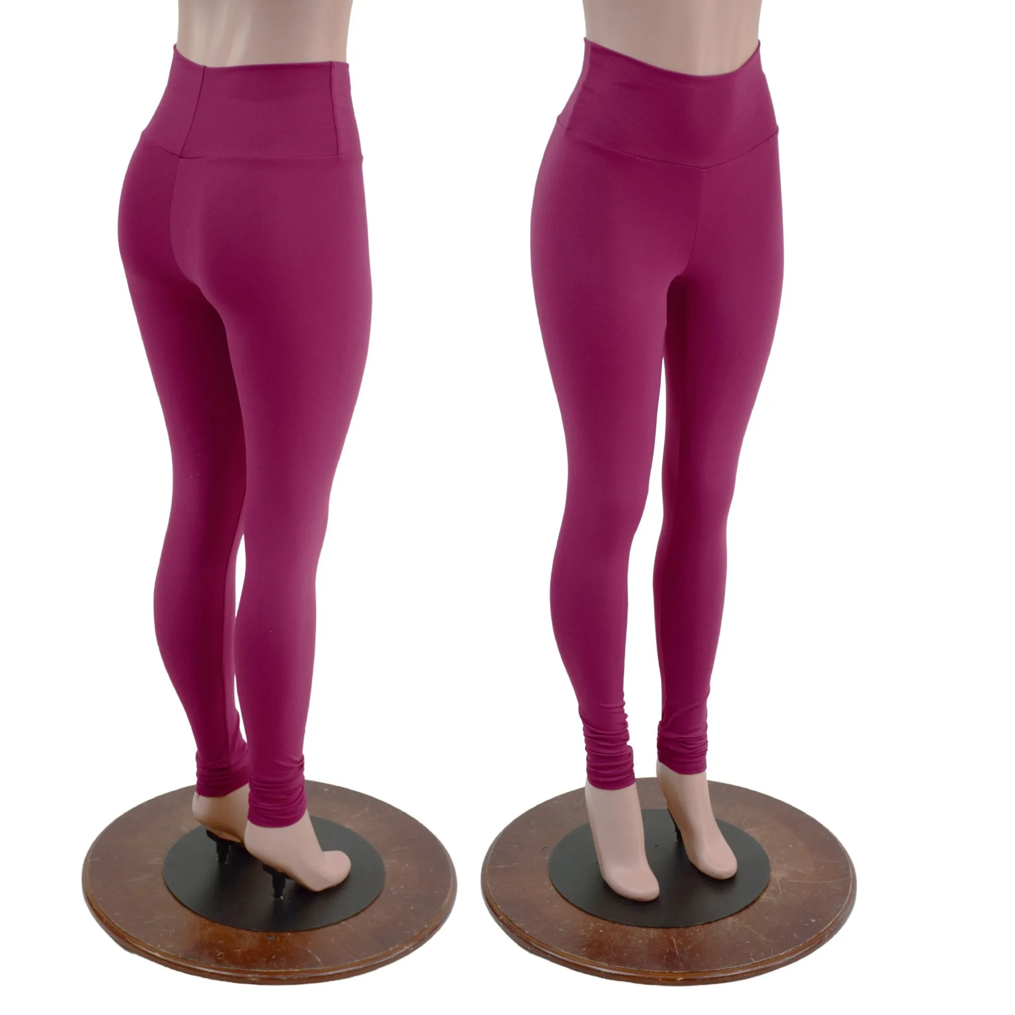 Bordeaux Zen High Waist Leggings READY to SHIP