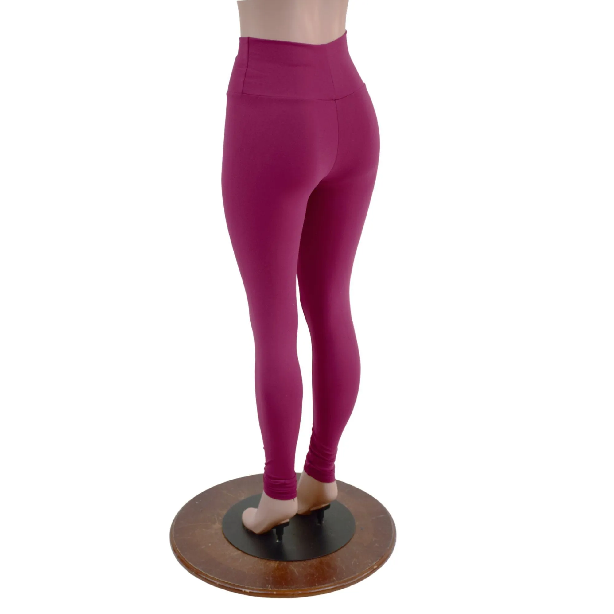 Bordeaux Zen High Waist Leggings READY to SHIP