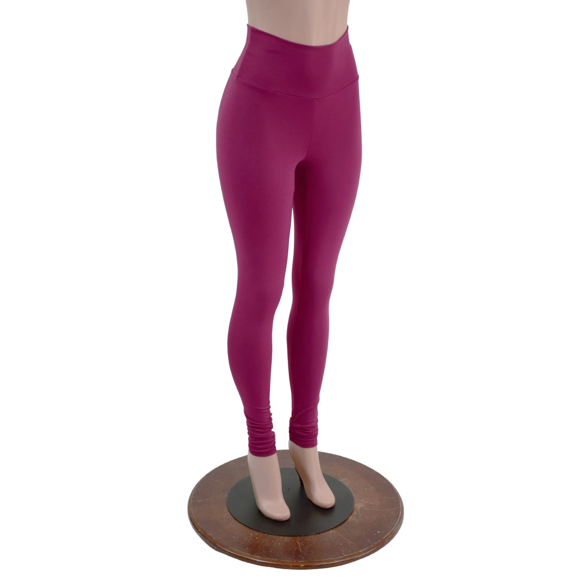 Bordeaux Zen High Waist Leggings READY to SHIP