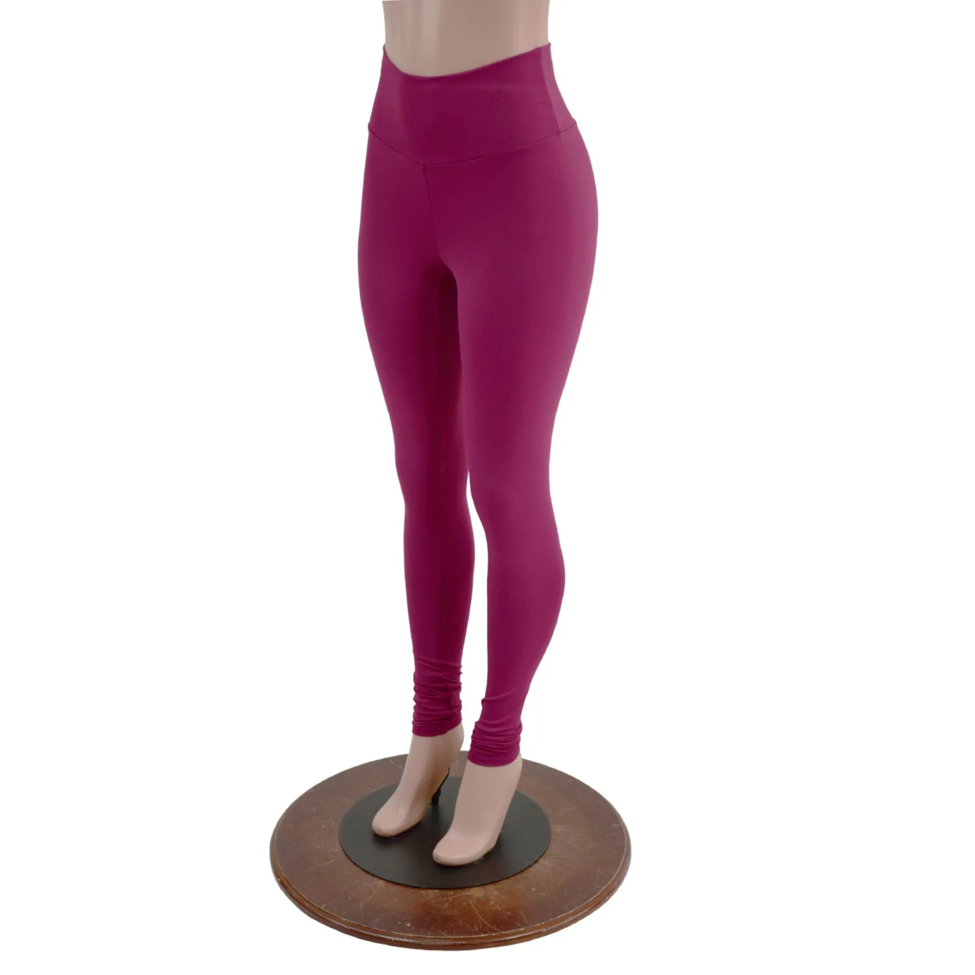 Bordeaux Zen High Waist Leggings READY to SHIP