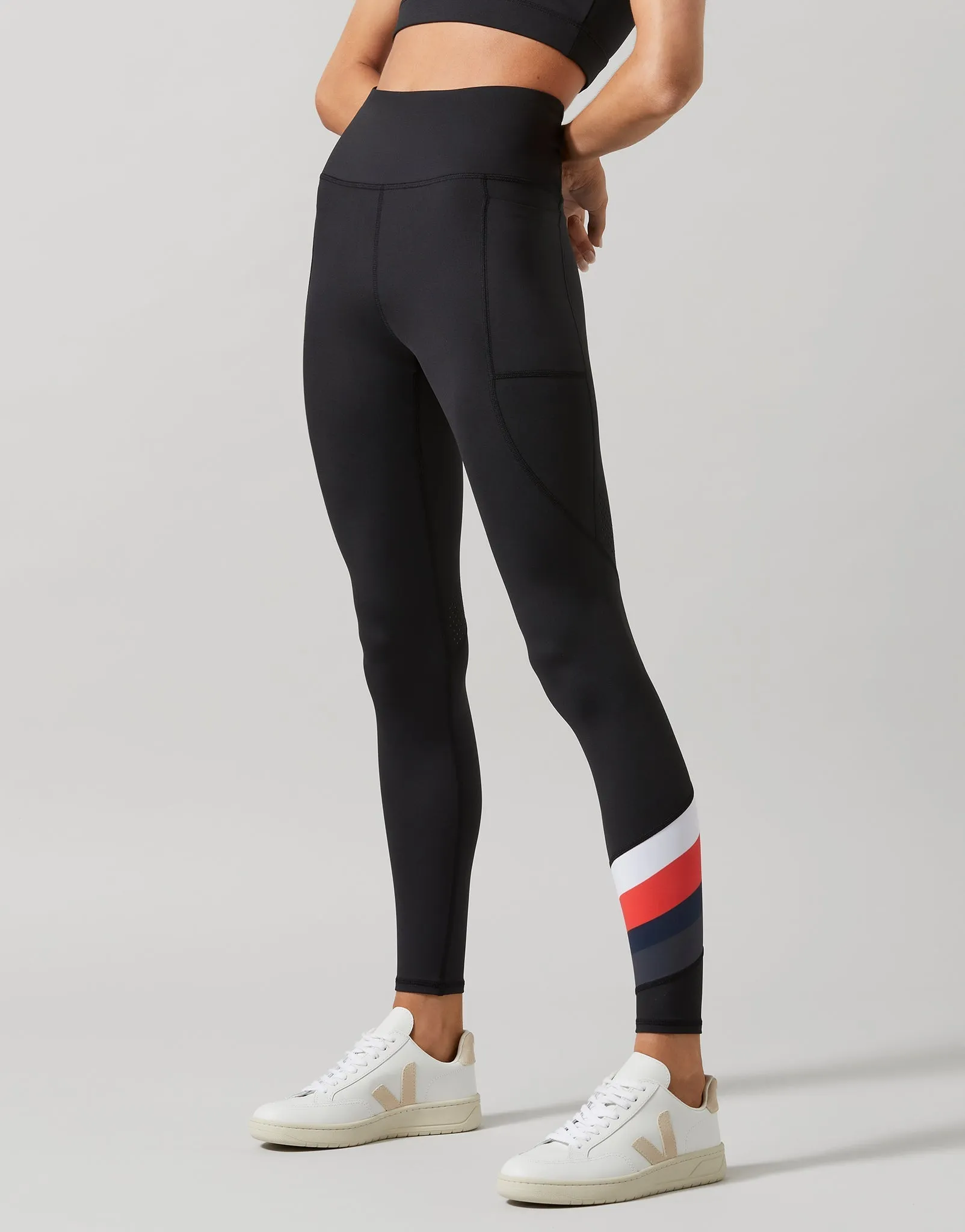 BROOKLYN-XR Full Length Leggings in Black