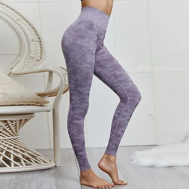 Camo Bae Seamless High Waist Leggings