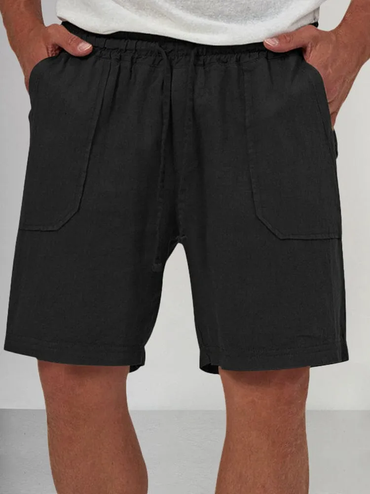 Cozy Lightweight Cotton Linen Shorts