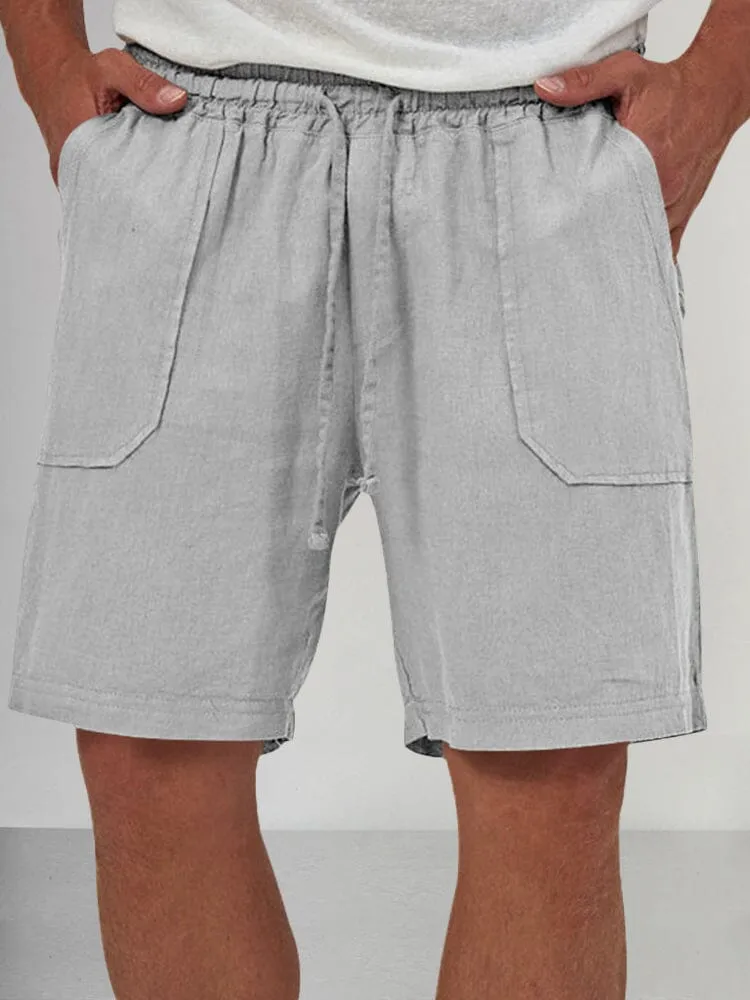 Cozy Lightweight Cotton Linen Shorts