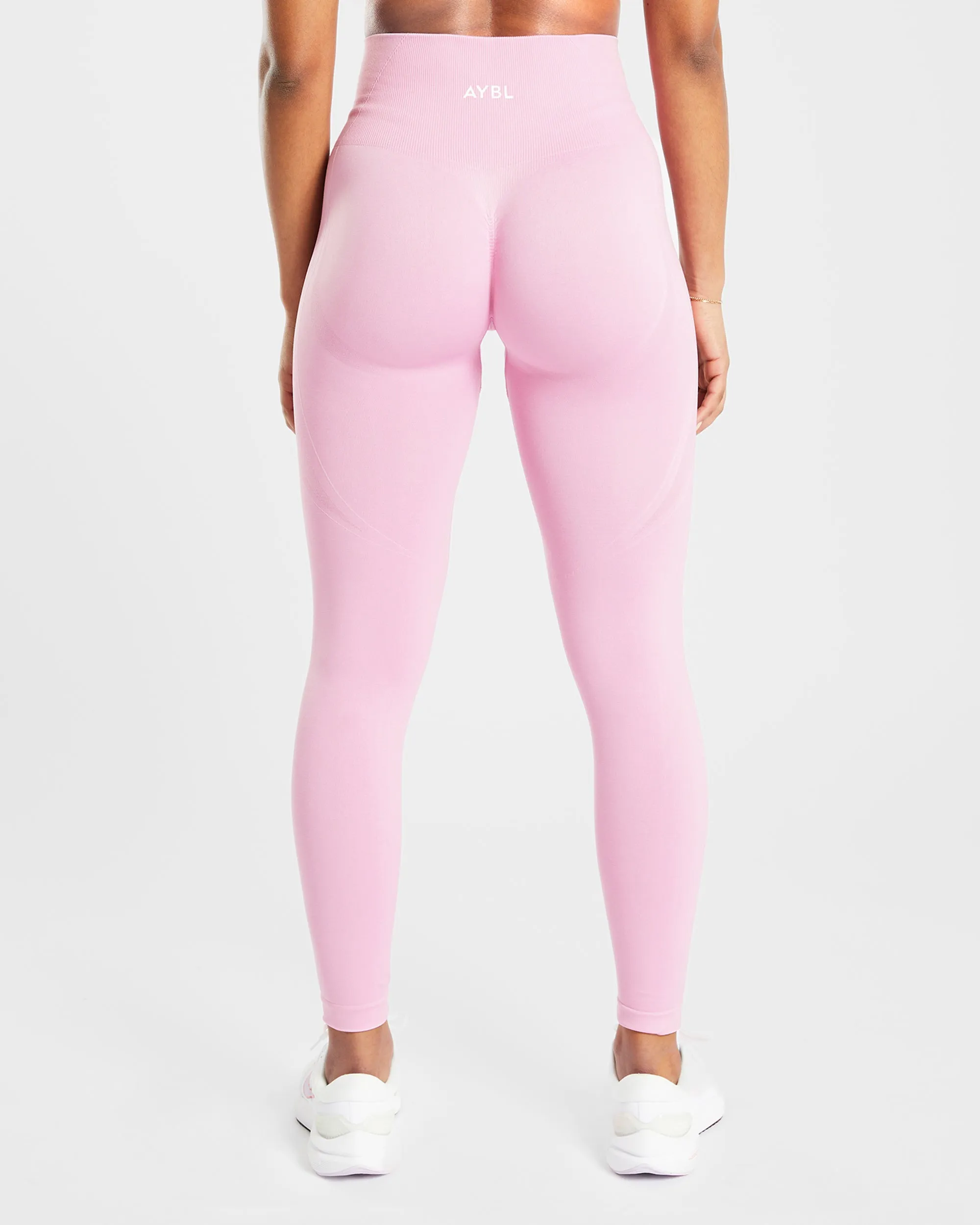 Empower Seamless Leggings - Baby Pink