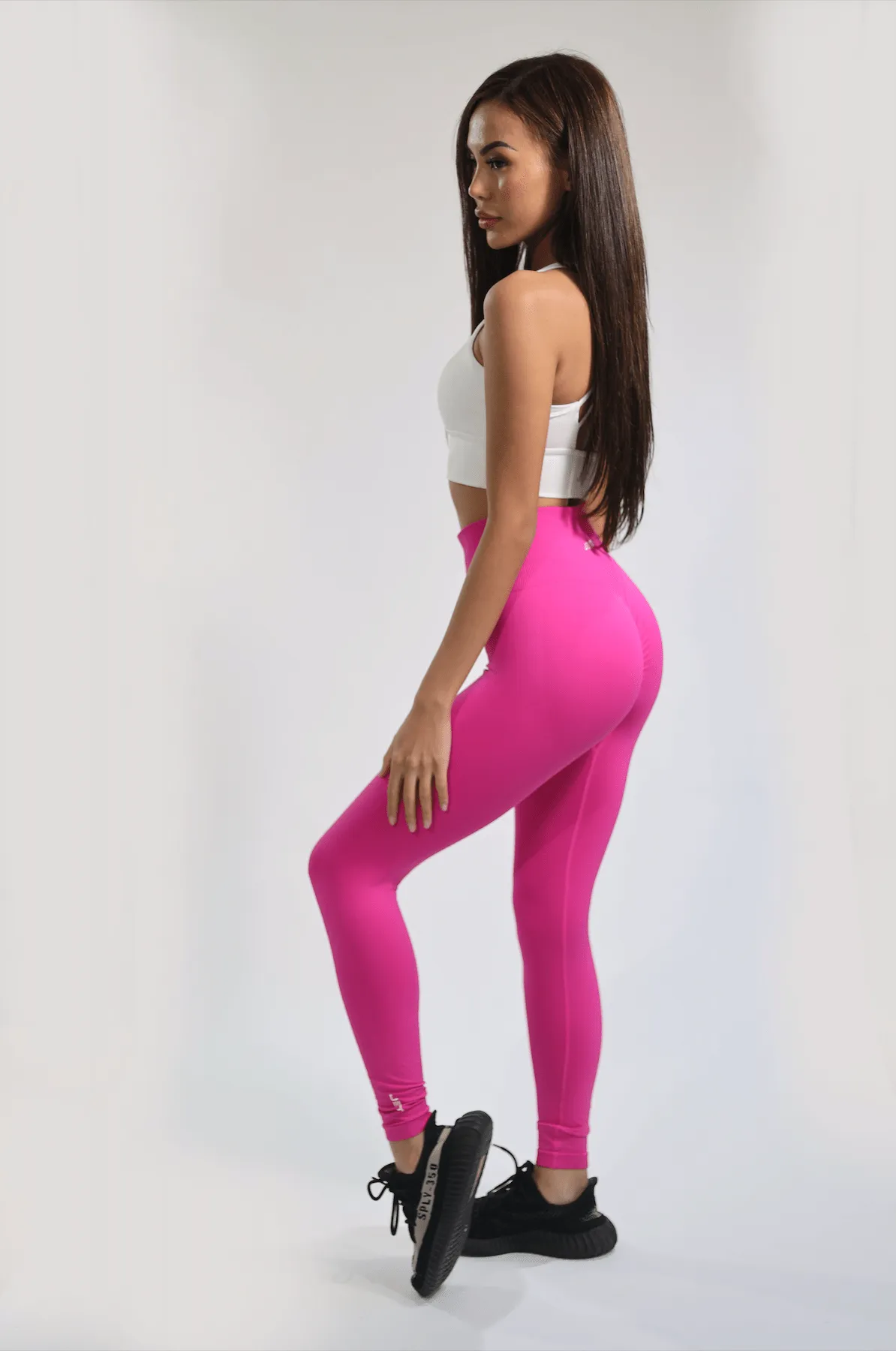 Enhanced Contour Leggings - Sugar Pink