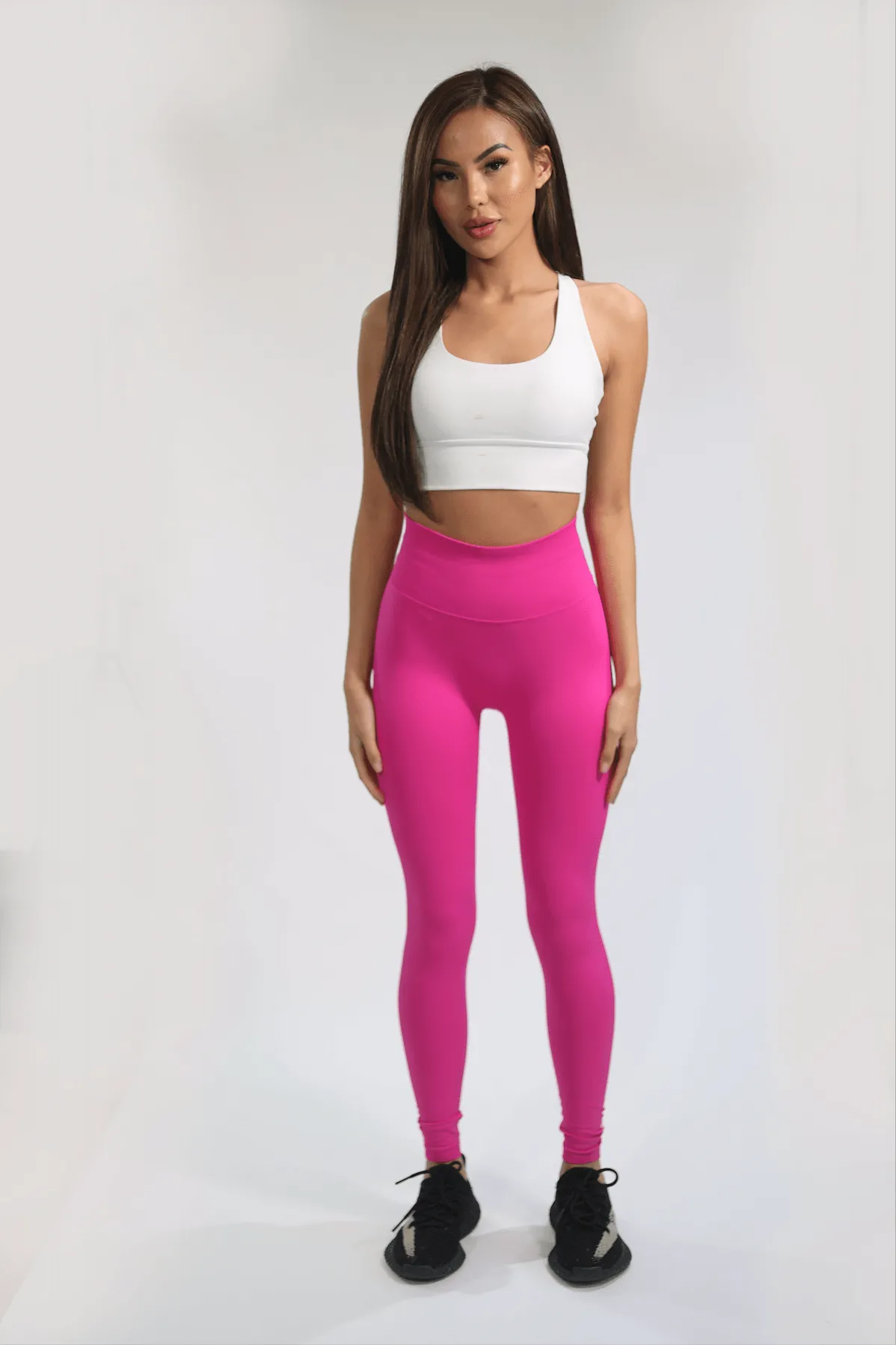 Enhanced Contour Leggings - Sugar Pink