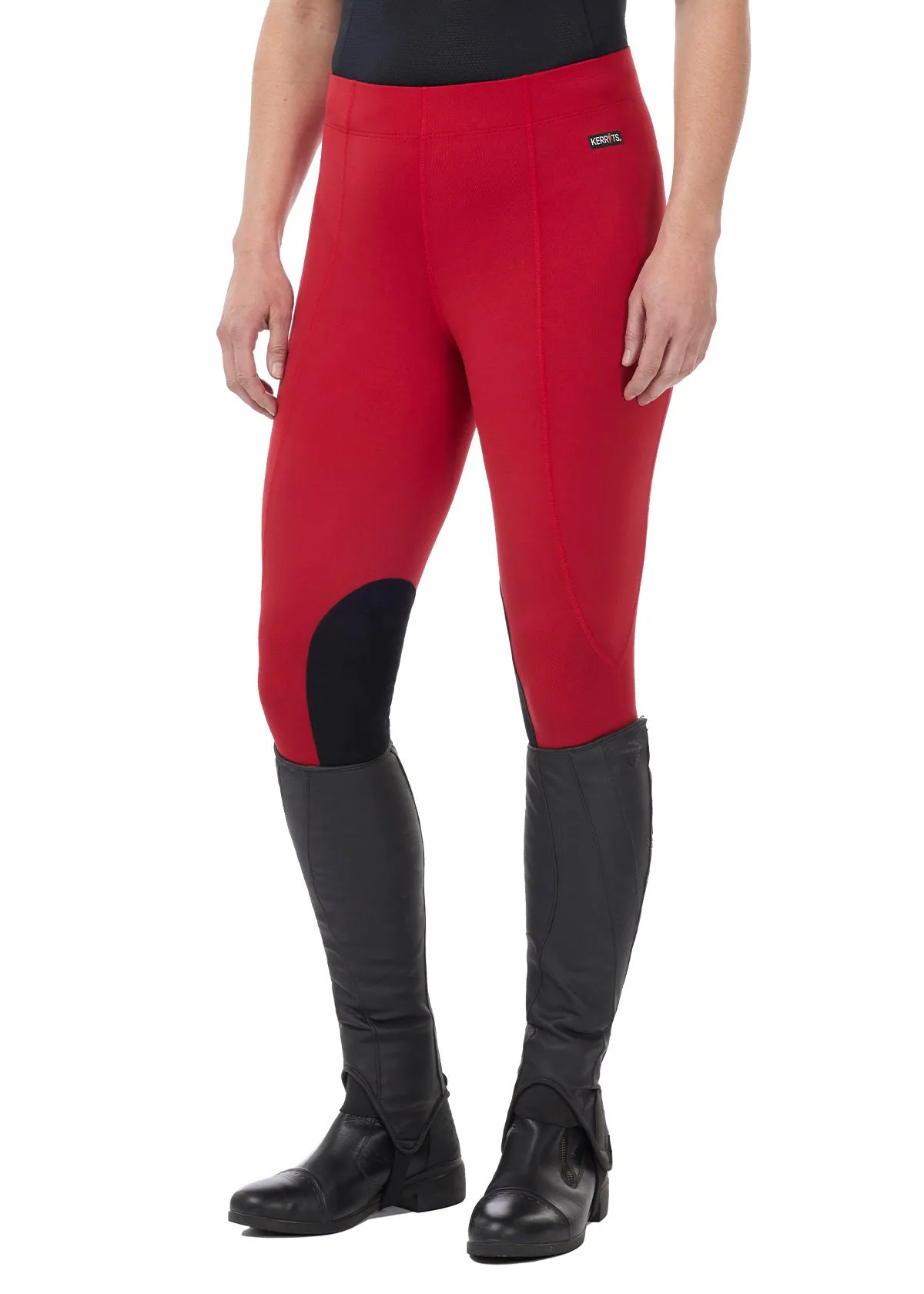 Flow Rise Knee Patch Performance Tight