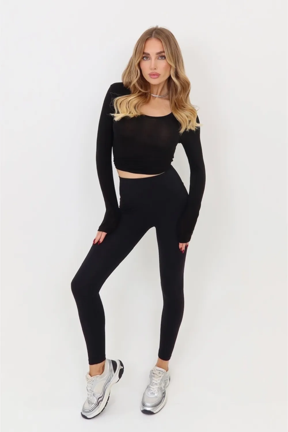 Glamify black buttery soft legging