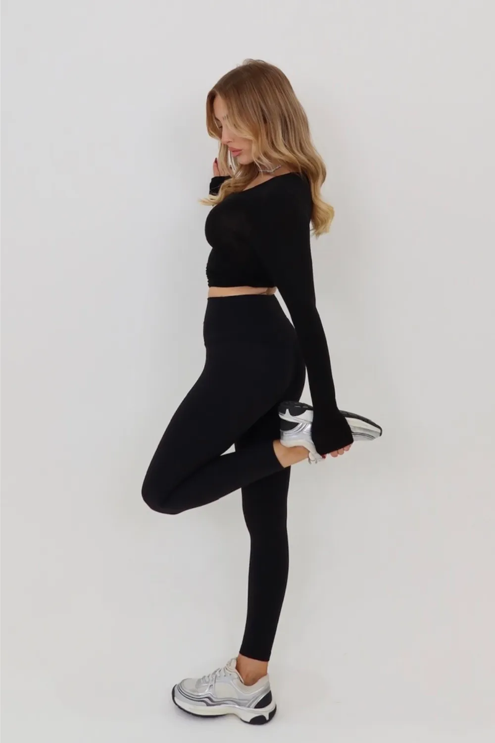 Glamify black buttery soft legging