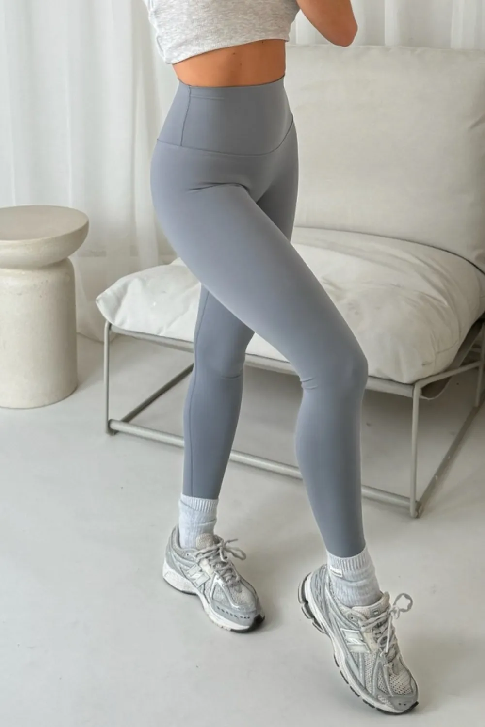 Glamify dove grey buttery soft legging