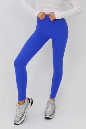 Glamify sapphire blue buttery soft legging