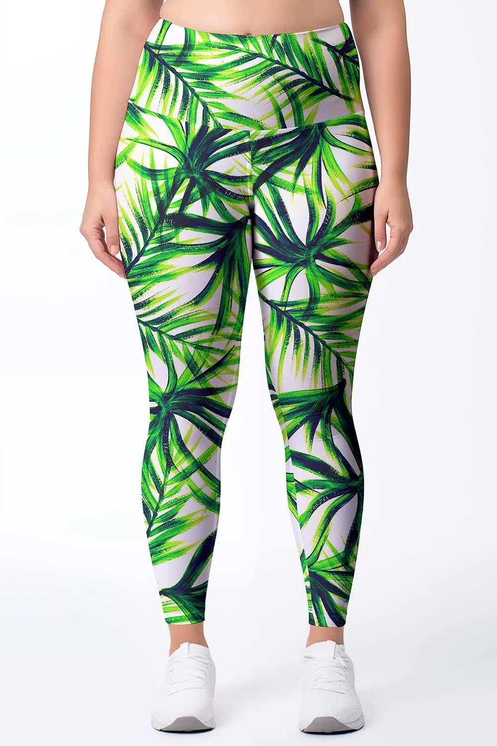 Island Life Lucy Floral Print Performance Leggings - Women