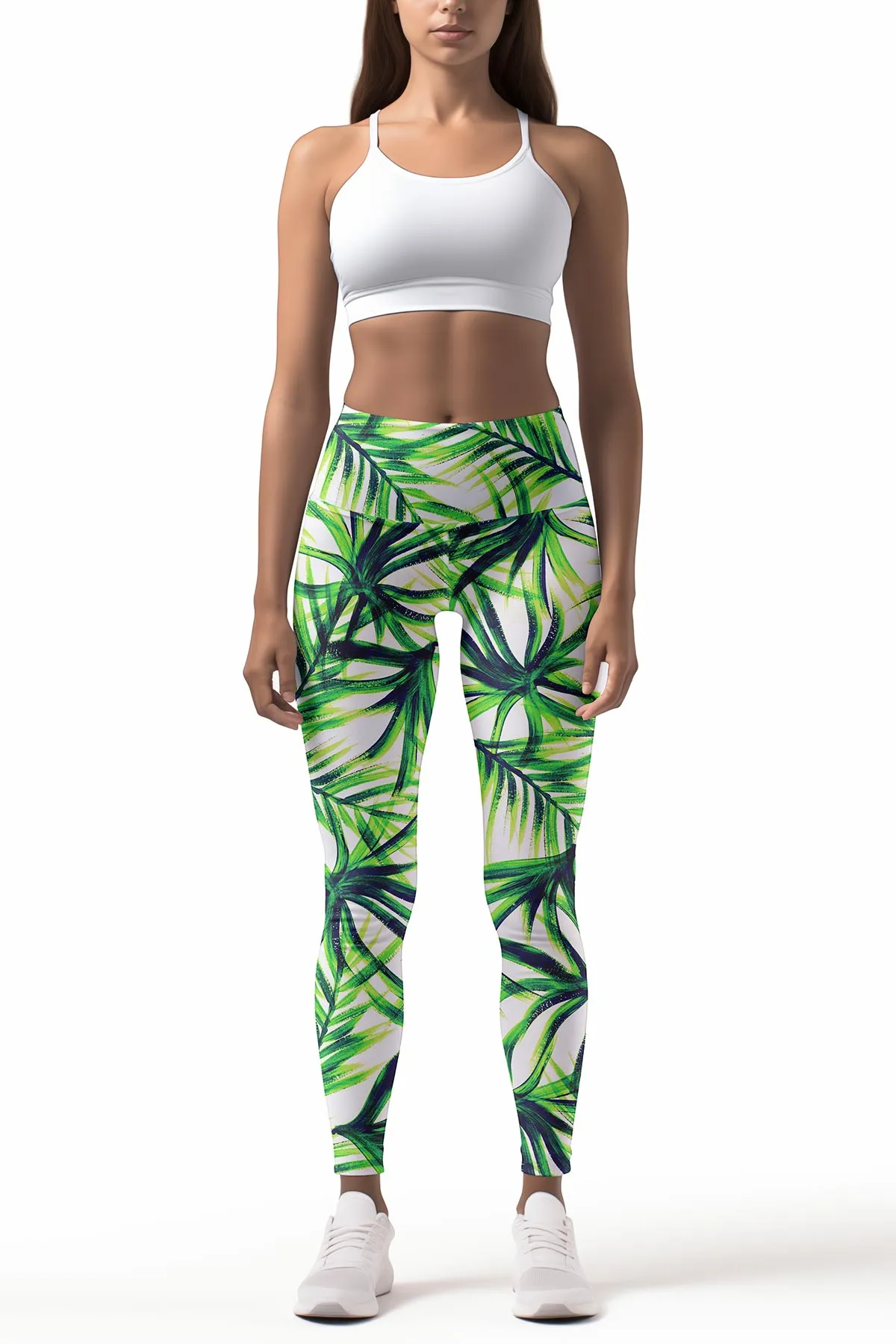 Island Life Lucy Floral Print Performance Leggings - Women