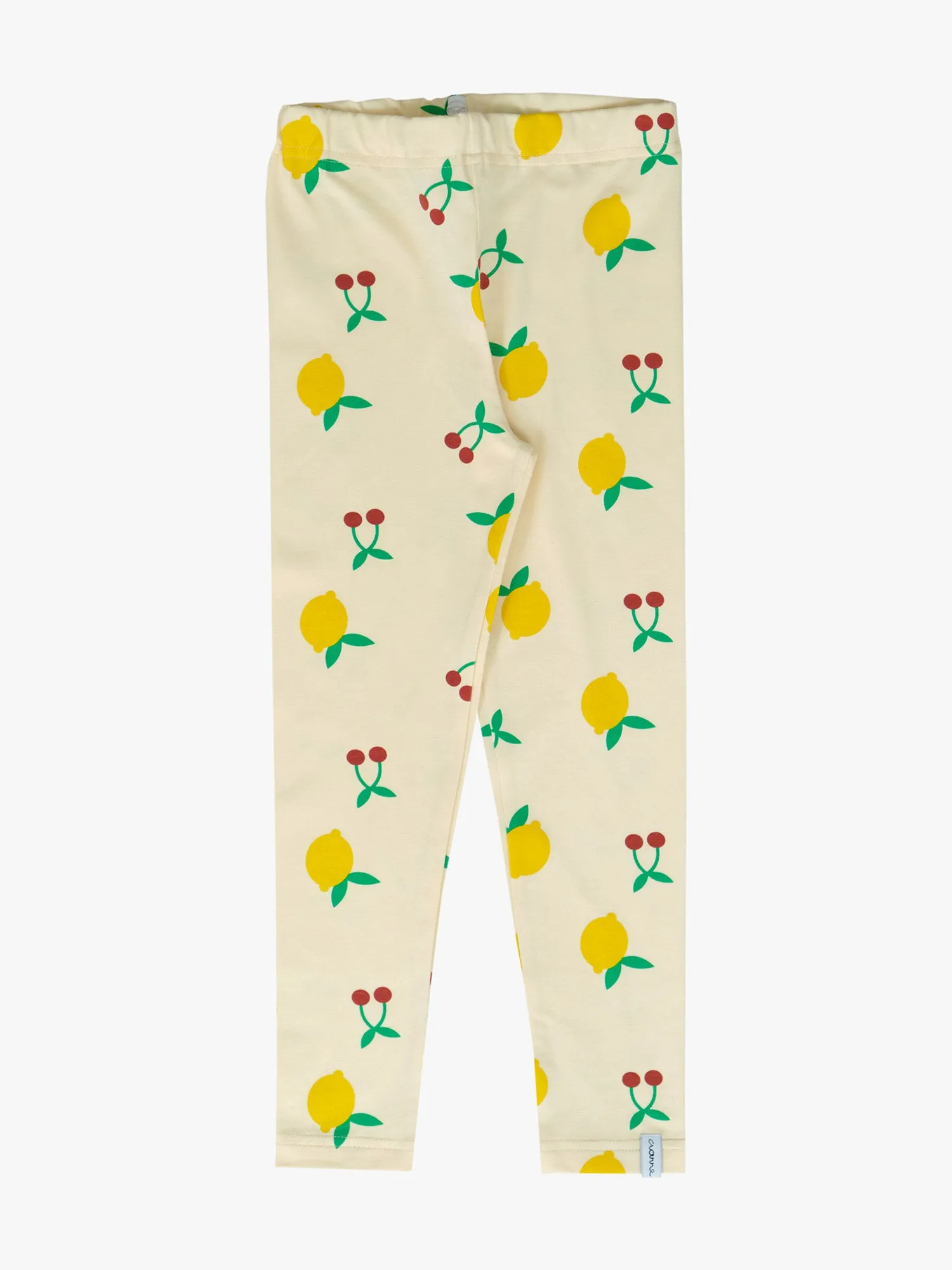 Kids' Ami Leggings Cherry And Lemons Yellow