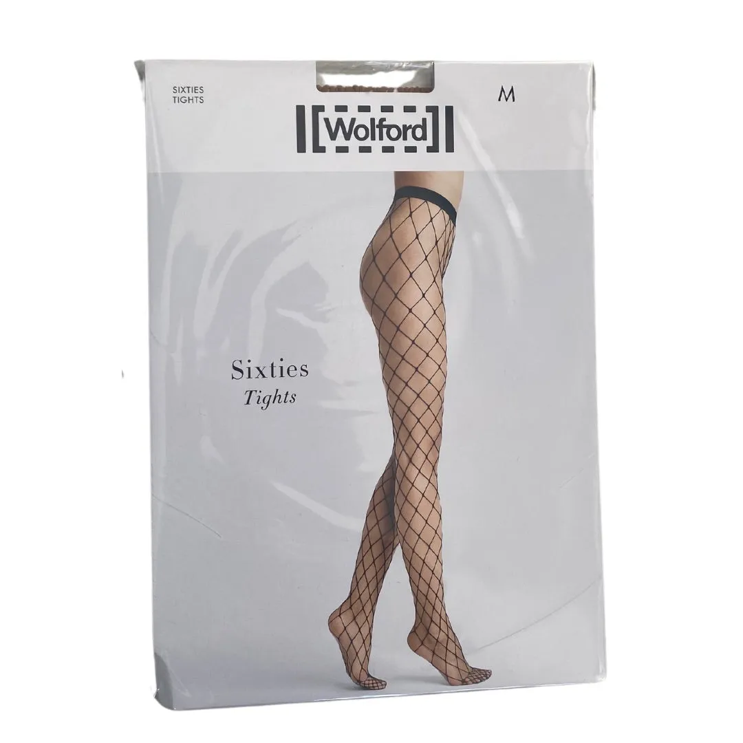 Large Fishnet Sixties Tights Wolford Black