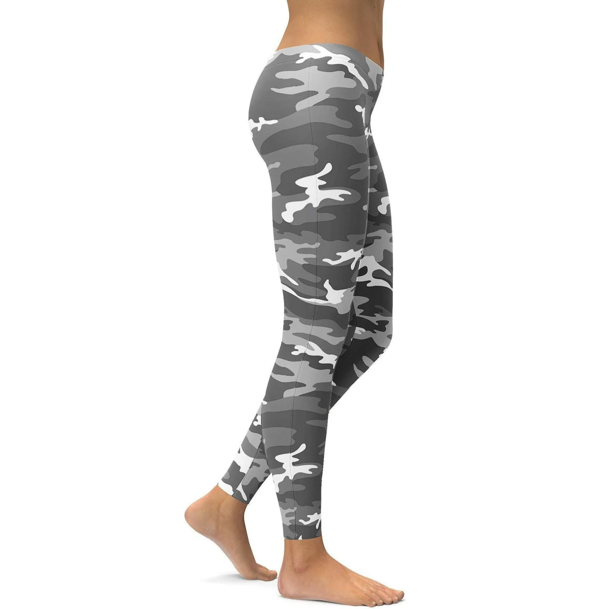 Light Grey Camo Leggings