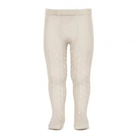 Linen Full Openwork Tights