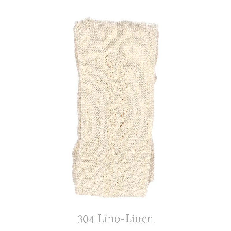 Linen Full Openwork Tights