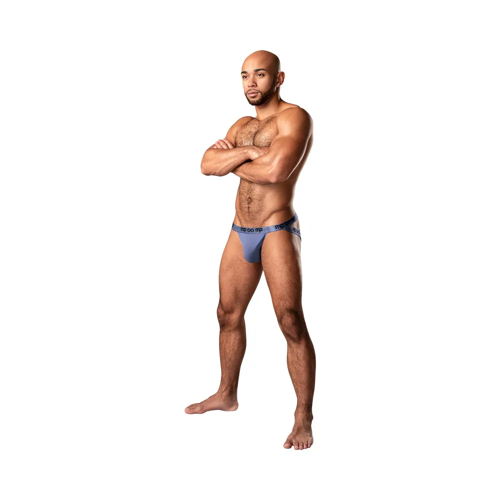 Male Power Infinite Comfort Amplifying Strappy Jock Periwinkle L/XL