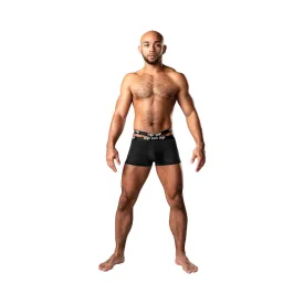 Male Power Infinite Comfort Amplifying Strappy Pouch Short Black L