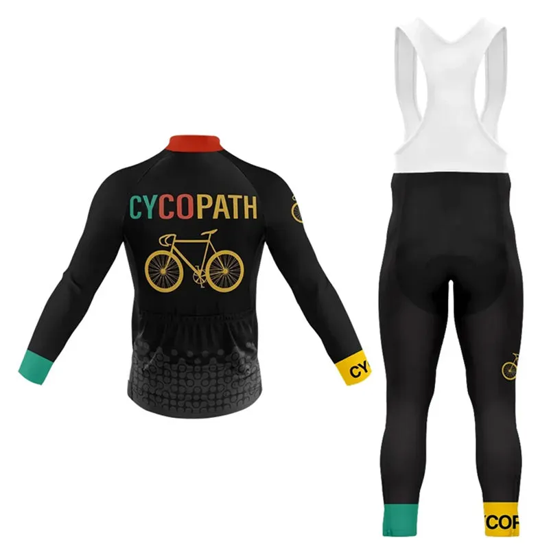 Men Cycling Long Set Uniform STY-14