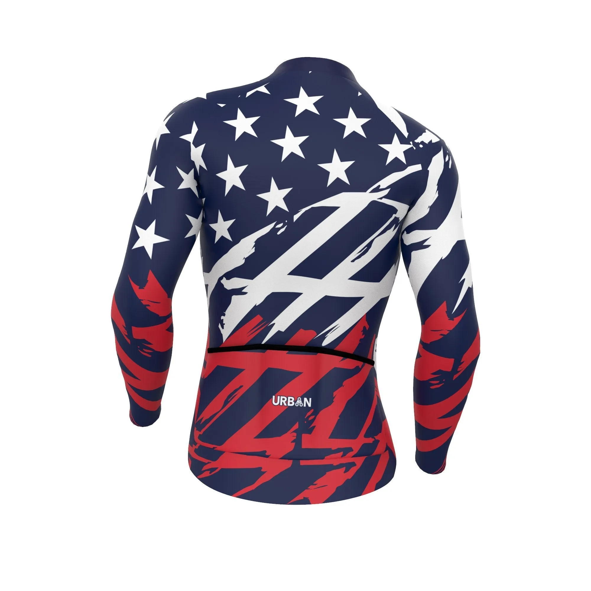 Men's All-American Super Roubaix Thermal Long Sleeve Jerseys / Bib Tights