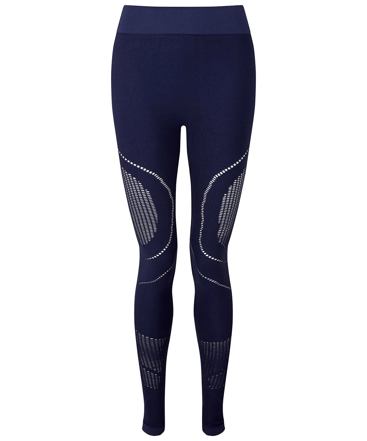 Navy - Women's TriDri® seamless '3D fit' multi-sport reveal leggings