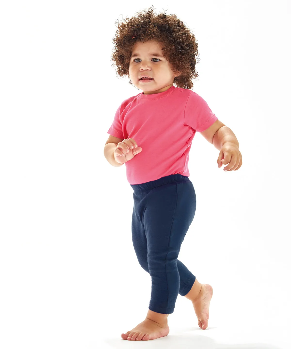 Organic Black - Baby leggings