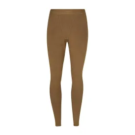 OUTDOOR BASICS SEAMED LEGGING | SEPIA