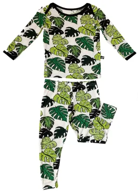 Peregrine Kidswear Palm Leaves 2pc Pajama Set