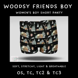 Ready To Ship - Woodsy Friends Boy Shorts