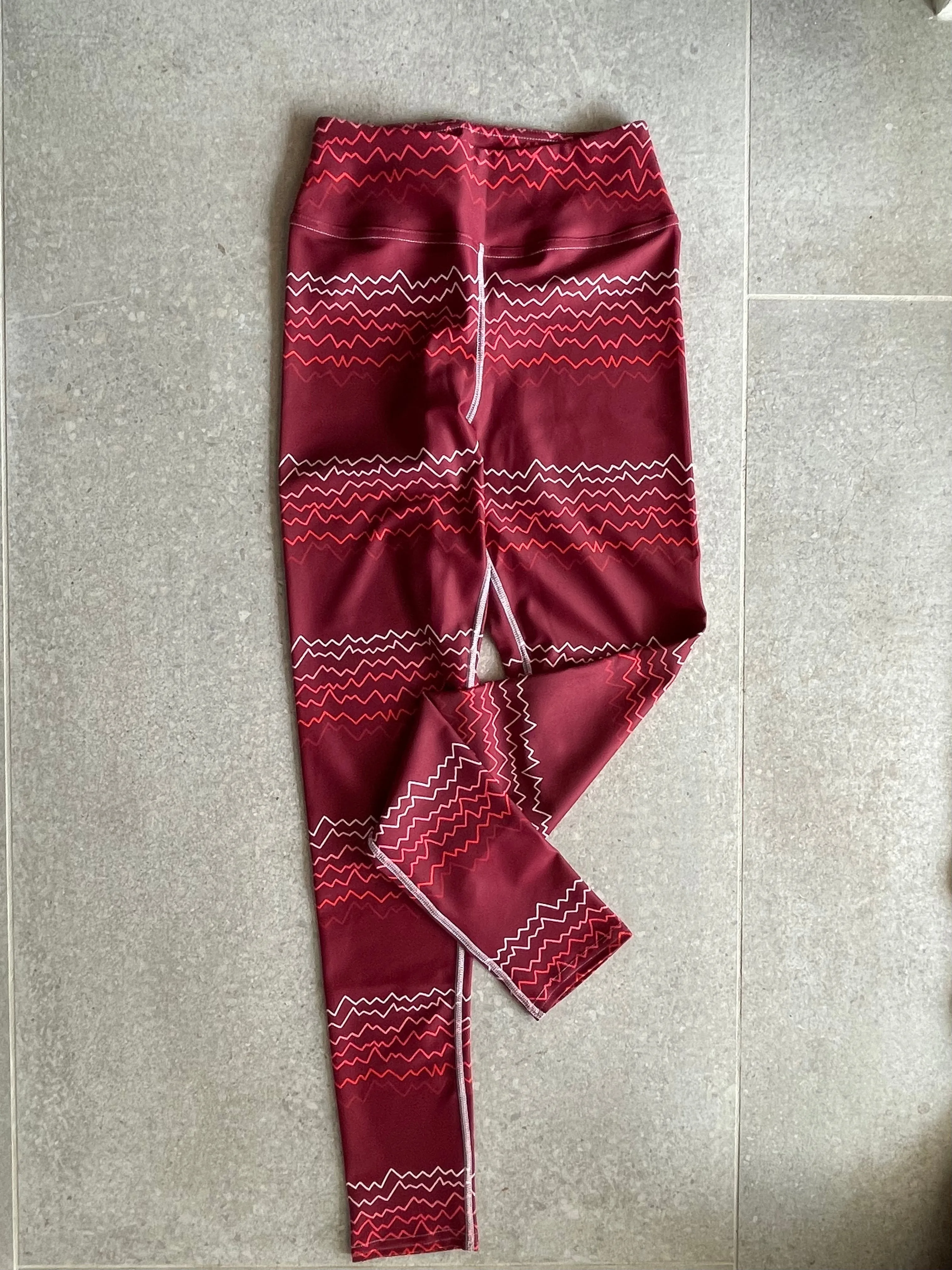 Red Earth High Waist Yoga Leggings