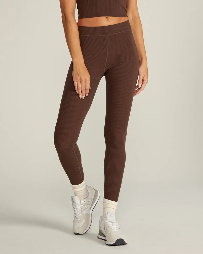 Rib High-Waist Leggings