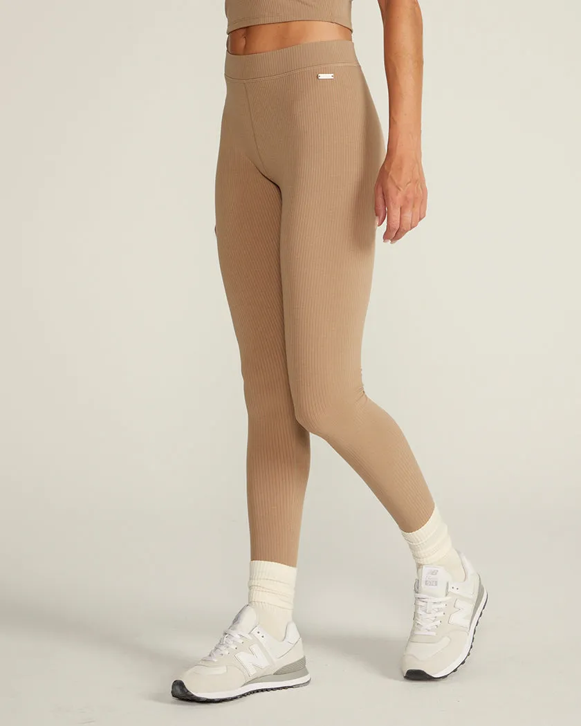 Rib High-Waist Leggings