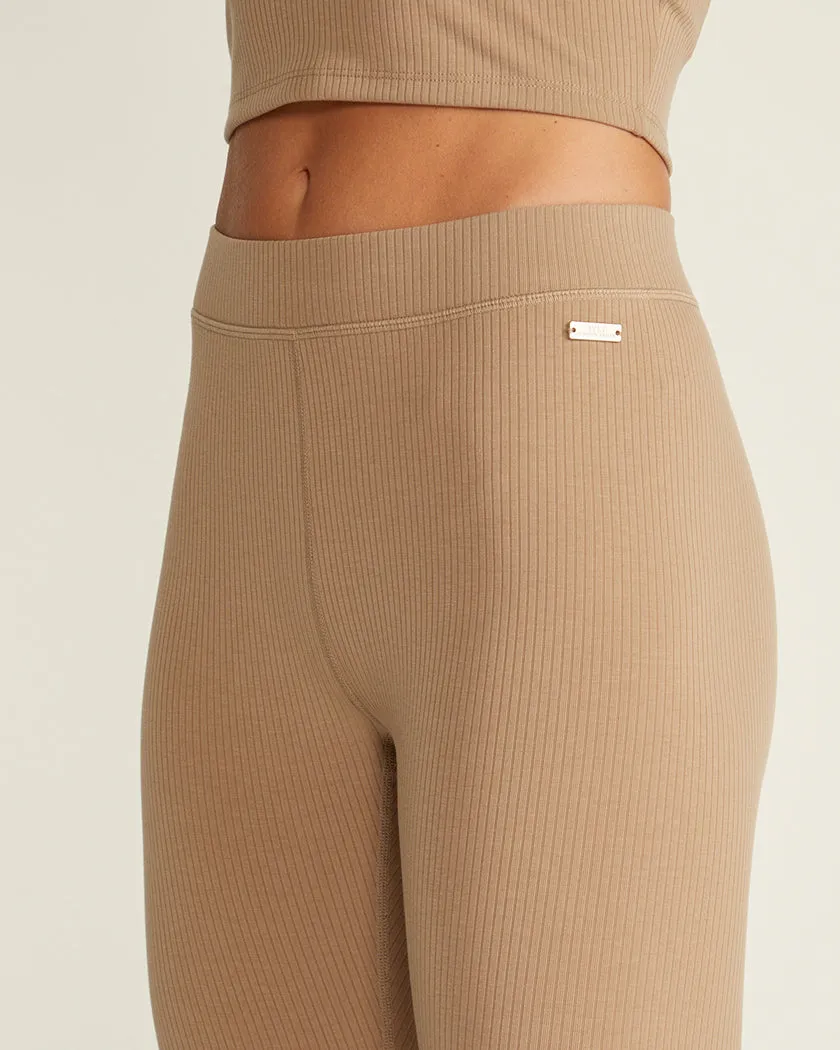 Rib High-Waist Leggings