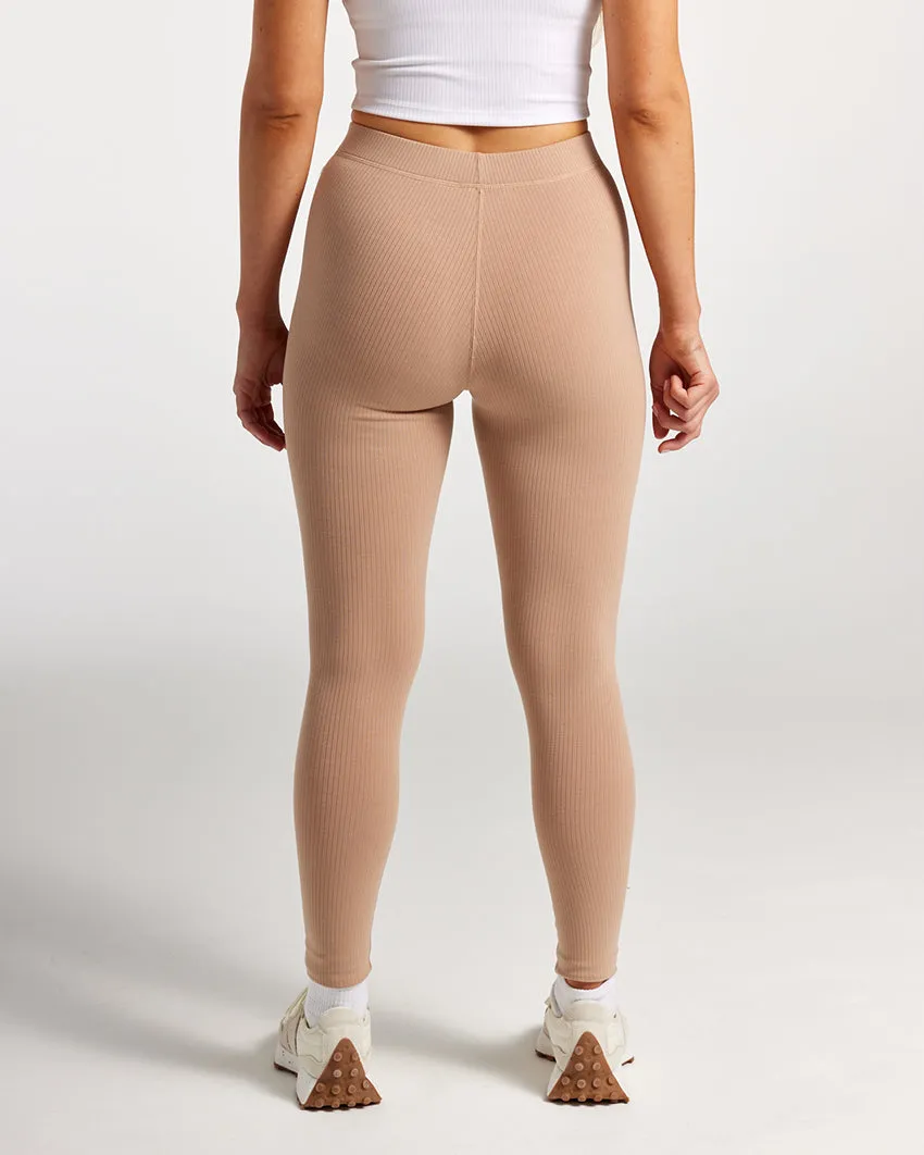 Rib High-Waist Leggings