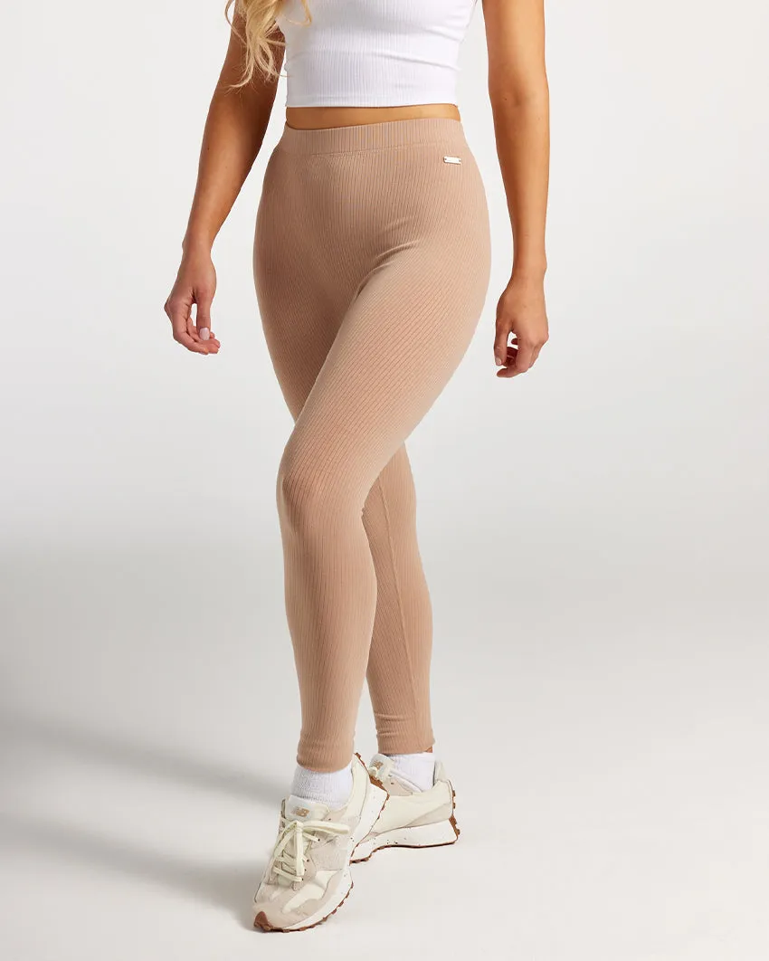 Rib High-Waist Leggings