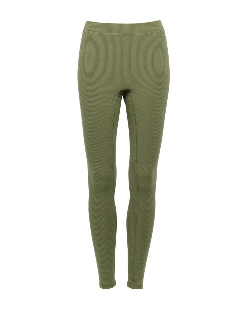 Rib High-Waist Leggings