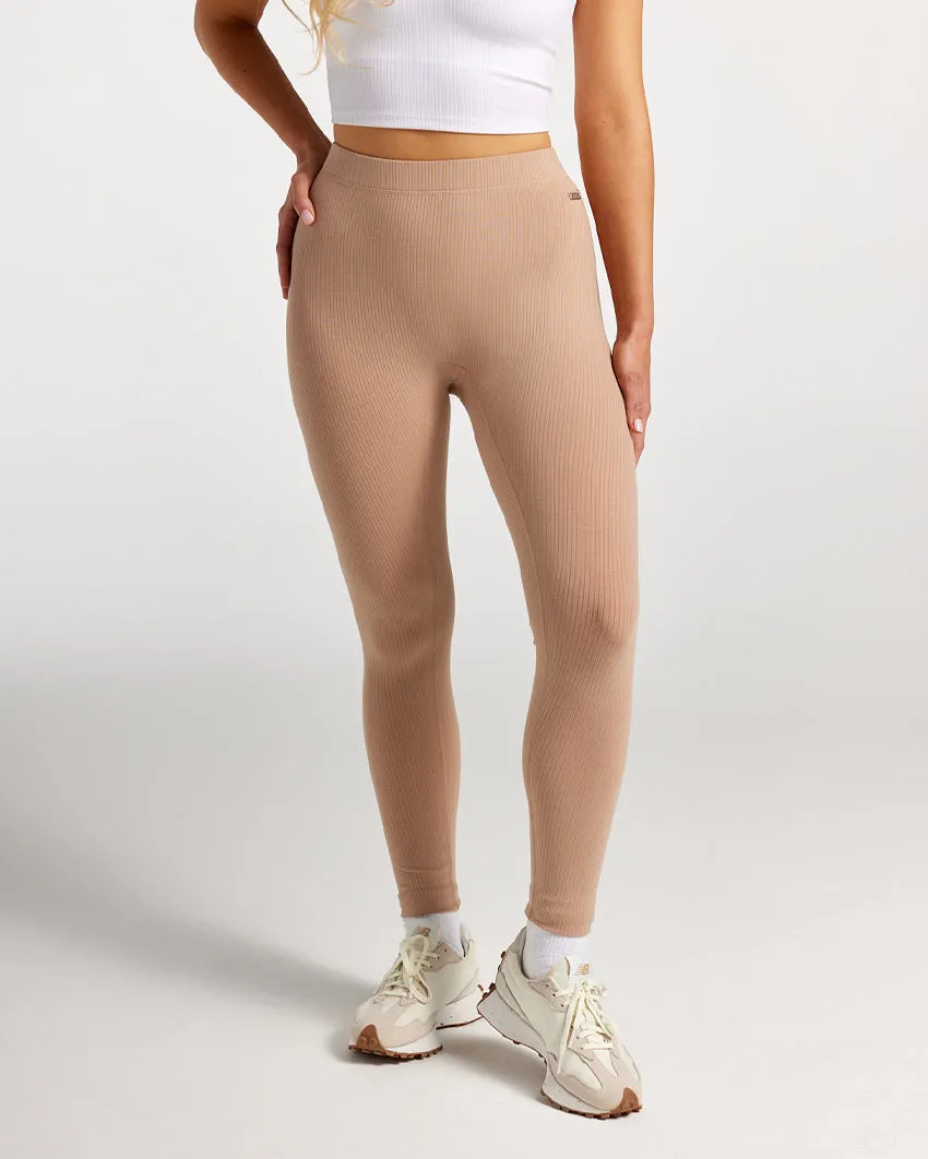 Rib High-Waist Leggings