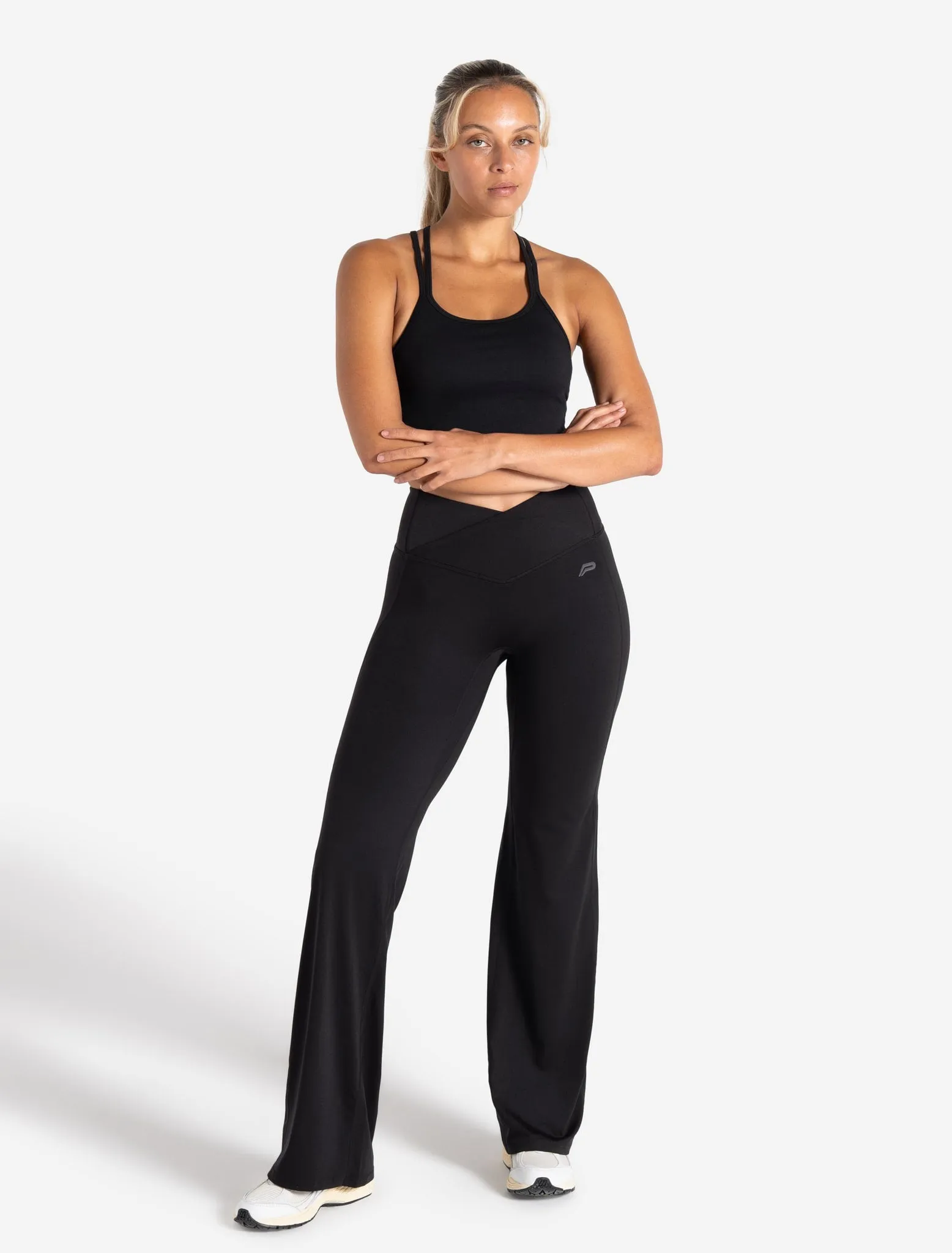 Sculpt Flared Leggings - Black